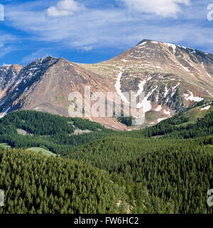 garfield mountain in the lima peaks section of the beaverhead range in southwest montana near lima, montana Stock Photo