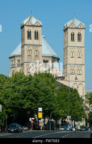 Köln, Altstadt-Nord, romanische Kirche Sankt Gereon Stock Photo