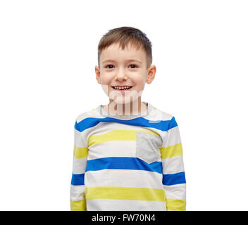 happy smiling little boy Stock Photo