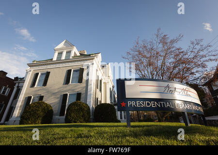 Woodrow Wilson Presidential Library and Museum, Staunton, Shenandoah Valley, Virginia, USA. Stock Photo