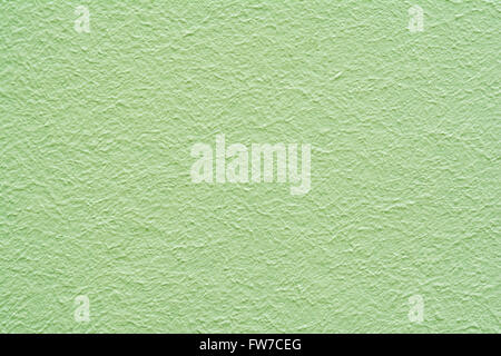 Abstract light green wall plastered texture. Rustic background Stock Photo