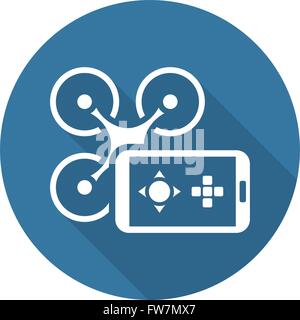 Mobile Gadgets Icon. Flat Design. Stock Vector