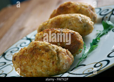 Kadinbudu Kofte - Turkish traditional Food. Stock Photo