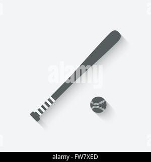 baseball sport icon - vector illustration. eps 10 Stock Vector