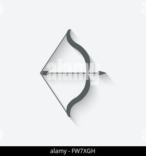 Bow and arrow vector illustration Stock Vector Image & Art - Alamy
