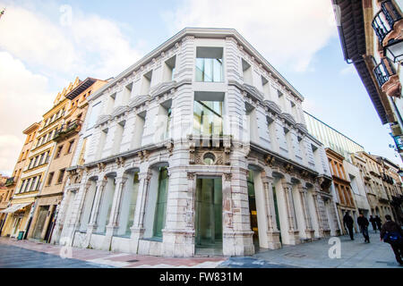 Oviedo, Spain. 31st March, 2016. Outside of the museum during the reopening of Museum of Fine Arts of Asturias on March 31, 2016 in Oviedo, Spain. Credit:  David Gato/Alamy Live News Stock Photo