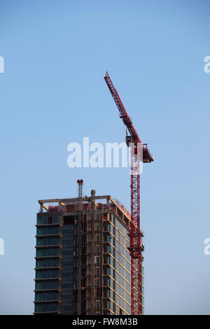 Curated visual reference: Gallery Detail: Building With The Help Of Construction Cranes Of High Reinforced