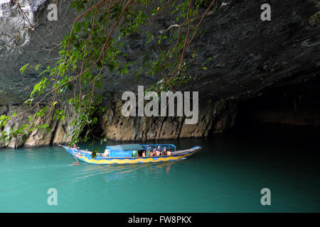 Phong Nha, Ke Bang cave, an amazing, wonderful cavern at Bo Trach, Quang Binh, Vietnam, is world heritage of Viet Nam,  travelle Stock Photo