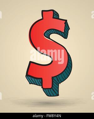 Abstract vector Illustration. Hand drawn sign. Can use for printing and web icons.Doodle style. Stock Vector