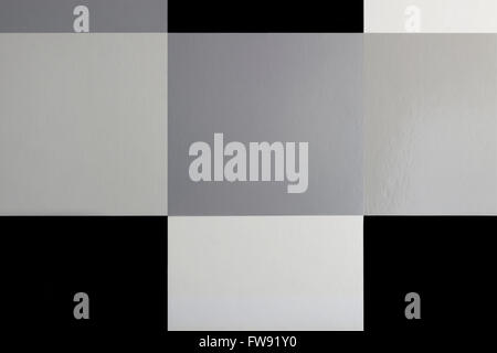 Black, white and gray checkered texture background Stock Photo