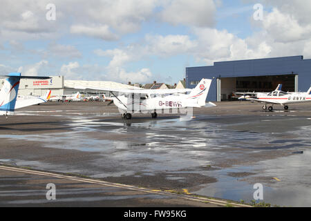 Cessna Skyhawk Stock Photo