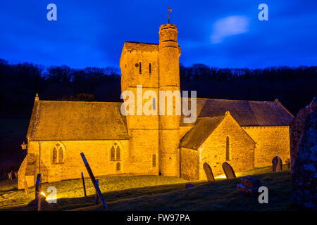 St. Winifred's Church, Branscombe, Devon, England, United Kingdom, Europe Stock Photo