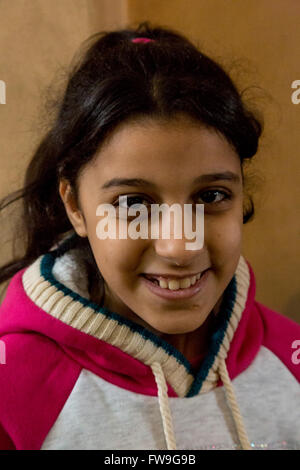 Egyptian teenage girl Stock Photo