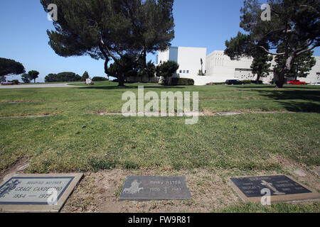 Celebrity final resting places - Holy Cross Cemetery.  Featuring: Mary Astor Where: Los Angeles, California, United States When: 01 Mar 2016 Stock Photo