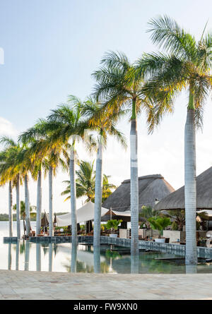 Four Seasons Hotel in Mauritius. Stock Photo