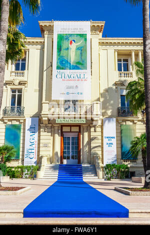 Museum La Malmaison, Promenade de la Croisette, The Croisette, Cannes, France Cote d'Azur Stock Photo