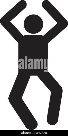 Human Action Poses Icon Illustration design Stock Vector Image & Art ...