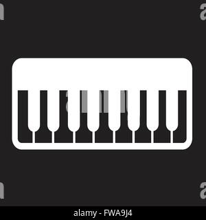 Piano Icon Stock Vector