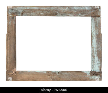 Wooden window frame isolated on white background Stock Photo - Alamy
