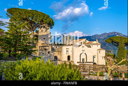 View of Ravello village on the Amalfi Coast Stock Photo