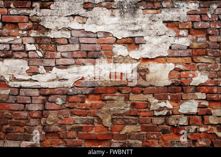 Detail of the brick walls of the old Stock Photo
