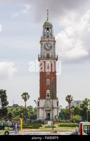 TORRE MONUMENTAL, BUENOS ARIES, ARGENTINA - CIRCA DECEMBER 2015. Torre Monumental , formerly Torre de los Ingleses (Tower of the Stock Photo