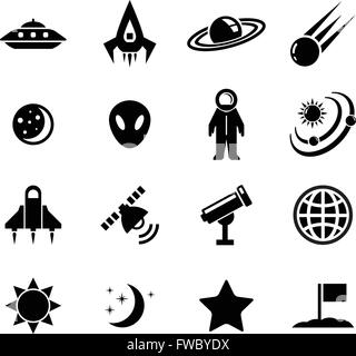 Space Icon Stock Vector