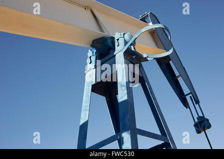 Oil Well, Fort Stockton, Texas, USA Stock Photo