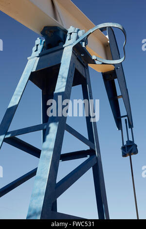 Oil Well, Fort Stockton, Texas, USA Stock Photo