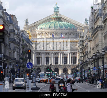 Academie Nationale de Music - Palais Garnier, Paris, France. Stock Photo