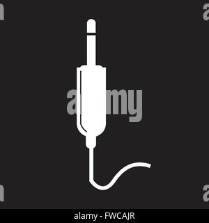jack cable icon Stock Vector