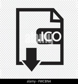 Image File type Format ICO icon Stock Vector Image & Art - Alamy