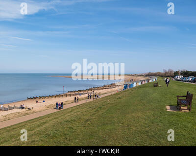 Whitstable, Kent, UK. 19th April 2016: UK Weather. Watching the sunset ...