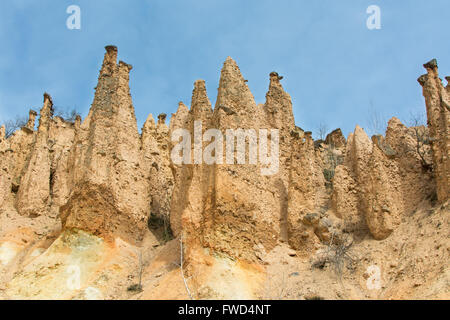 Devils town in Serbia. Rocks of Djavolja varos, natural wonder Stock Photo