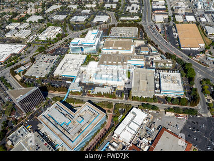 Intel headquarters, Aerial, The headquarters of Intel, Vishay Americas ...