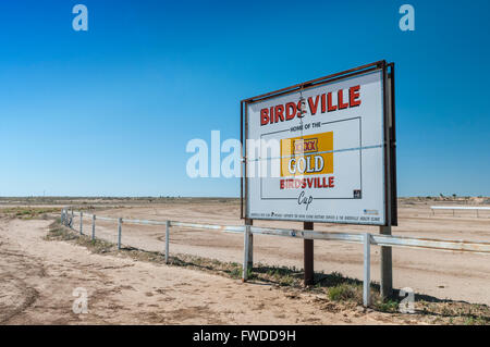 Birdsville, Queensland, Australia - Birdsville Race Track - Stock Photo