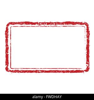 Antique Rubber Stamp. Red Antique Rubber Grunge Stamp Seal Vector ...