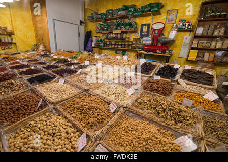 Mercato Centrale, central market hall, Florence, Tuscany, Italy Stock Photo