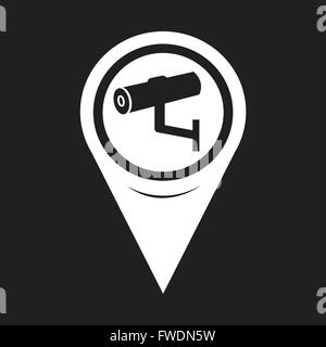 Map Pointer CCTV Camera icon Stock Vector Image & Art - Alamy