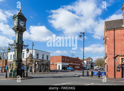 The Chamberlain Clock in the centre of the Jewellery Quarter, Birmingham, West Midlands, England, UK Stock Photo