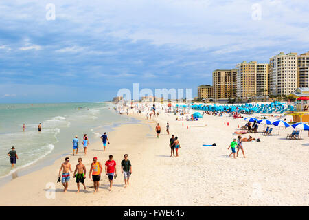 Clearwater beach, Florida, America, USA Stock Photo