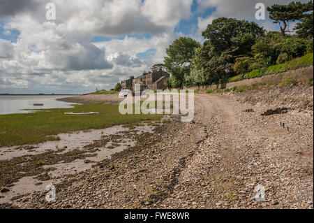 The Second Terrace at Sunderland Point near lancaster Stock Photo