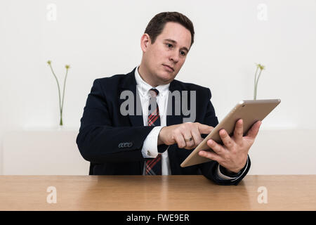 Sales pitch presentation office. Stock Photo