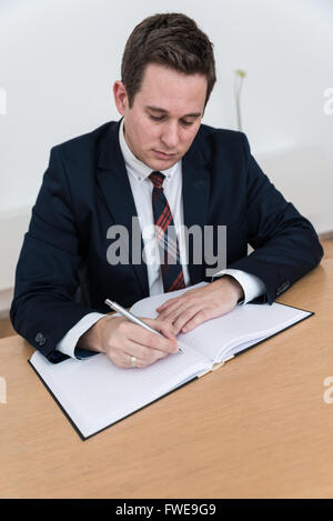 Sales pitch presentation office. Stock Photo