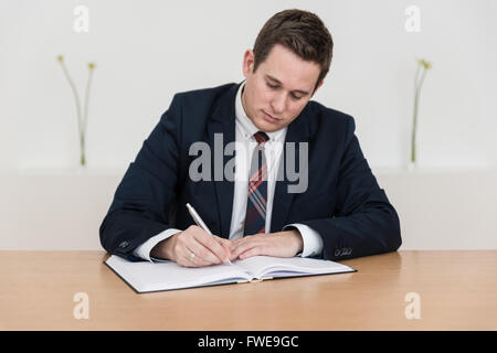 Sales pitch presentation office. Stock Photo