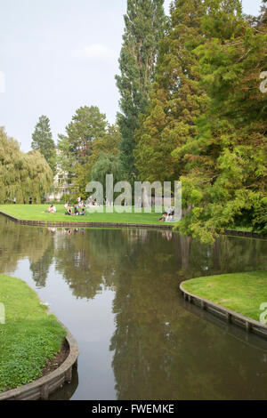 Museum Park in Rotterdam in Holland, Netherlands Stock Photo