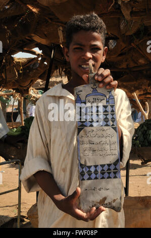 Shendi market boy Stock Photo