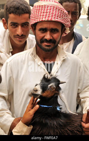 Kassala Souq, Rashaida Man Stock Photo