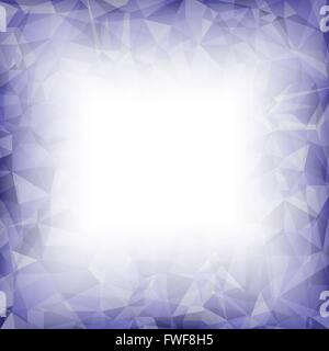 Blue Polygonal Background. Stock Vector