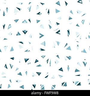 Triangles Glitch Background Stock Vector